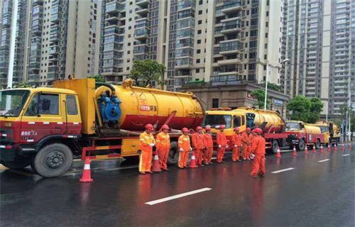 中宁市政管道清淤